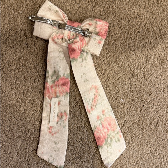 LoveShackFancy Silk Floral Puff Sleeve Dress and GRATIS! - Picture 9 of 12